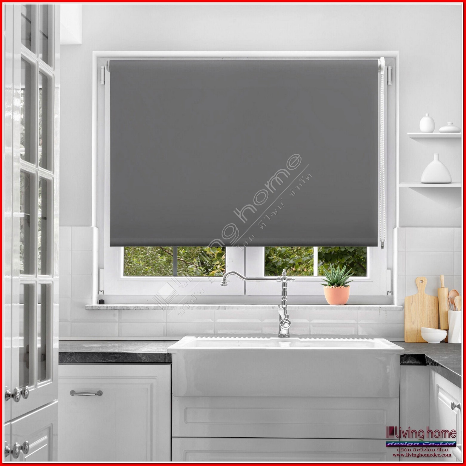 ม่านม้วน ทึบแสง "BLACK OUT ROLLER BLINDS" ผ้าม่าน ม่าน มู่ลี่ มู่ลี่ไม้ ม่านม้วน วอลเปเปอร์ รับติดตั้ง ออกแบบ ราคาถูก ทุกประเภท ทุกรูปแบบ
