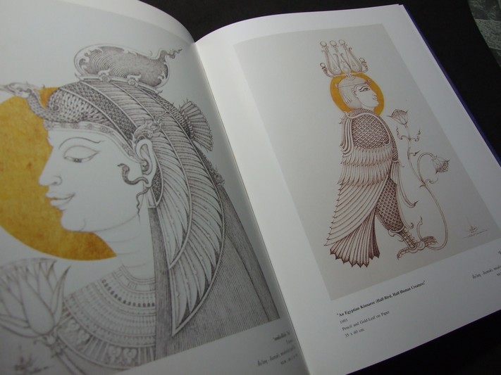 จิตรกรรมไทย เฉลิมชัย โฆษิตพิพัฒน์ ปกแข็งขนาด 26x33.5 ซม.