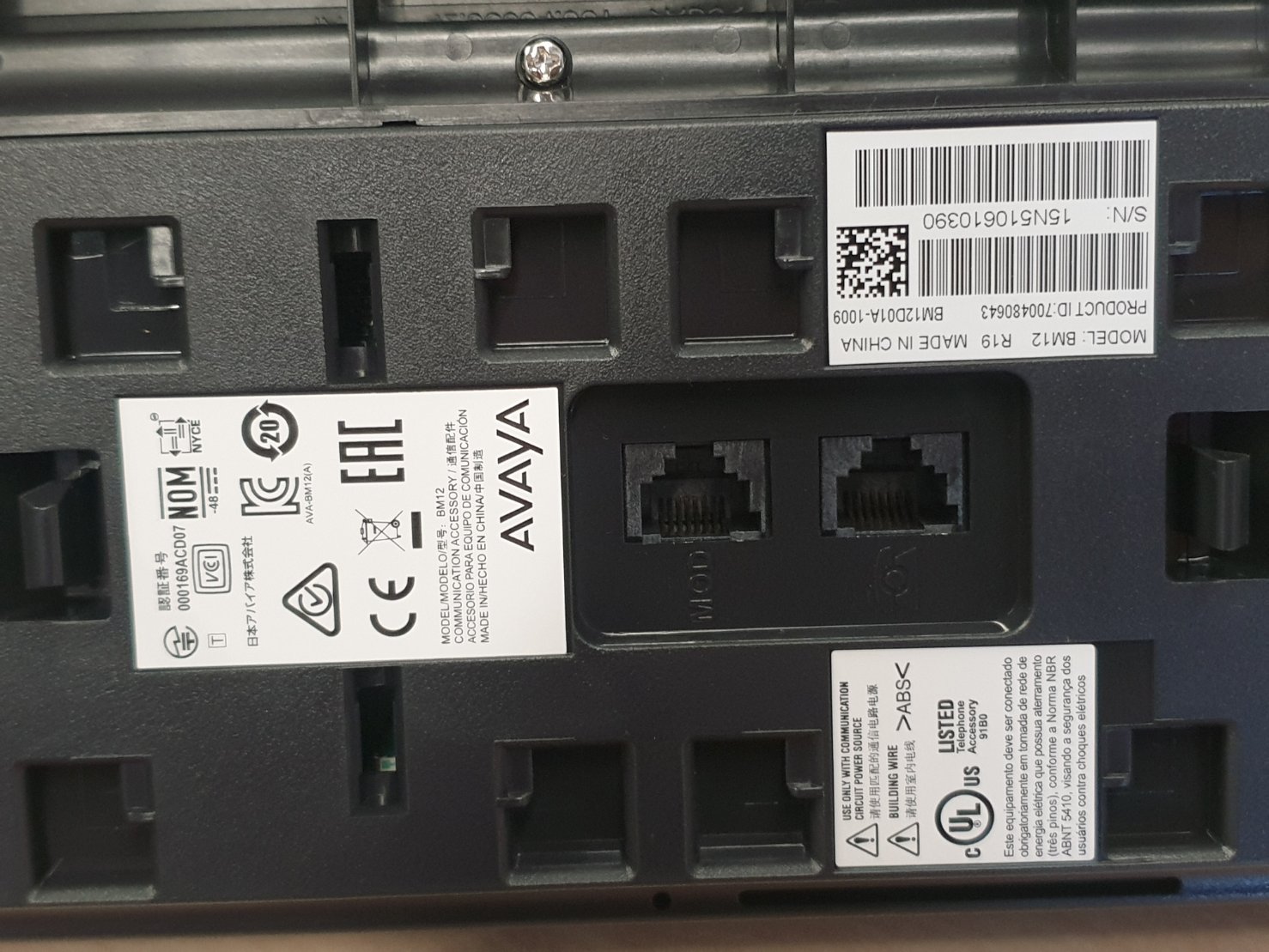 Avaya BM12 Button Expansion Module (700480643) - kaideefree : Inspired ...