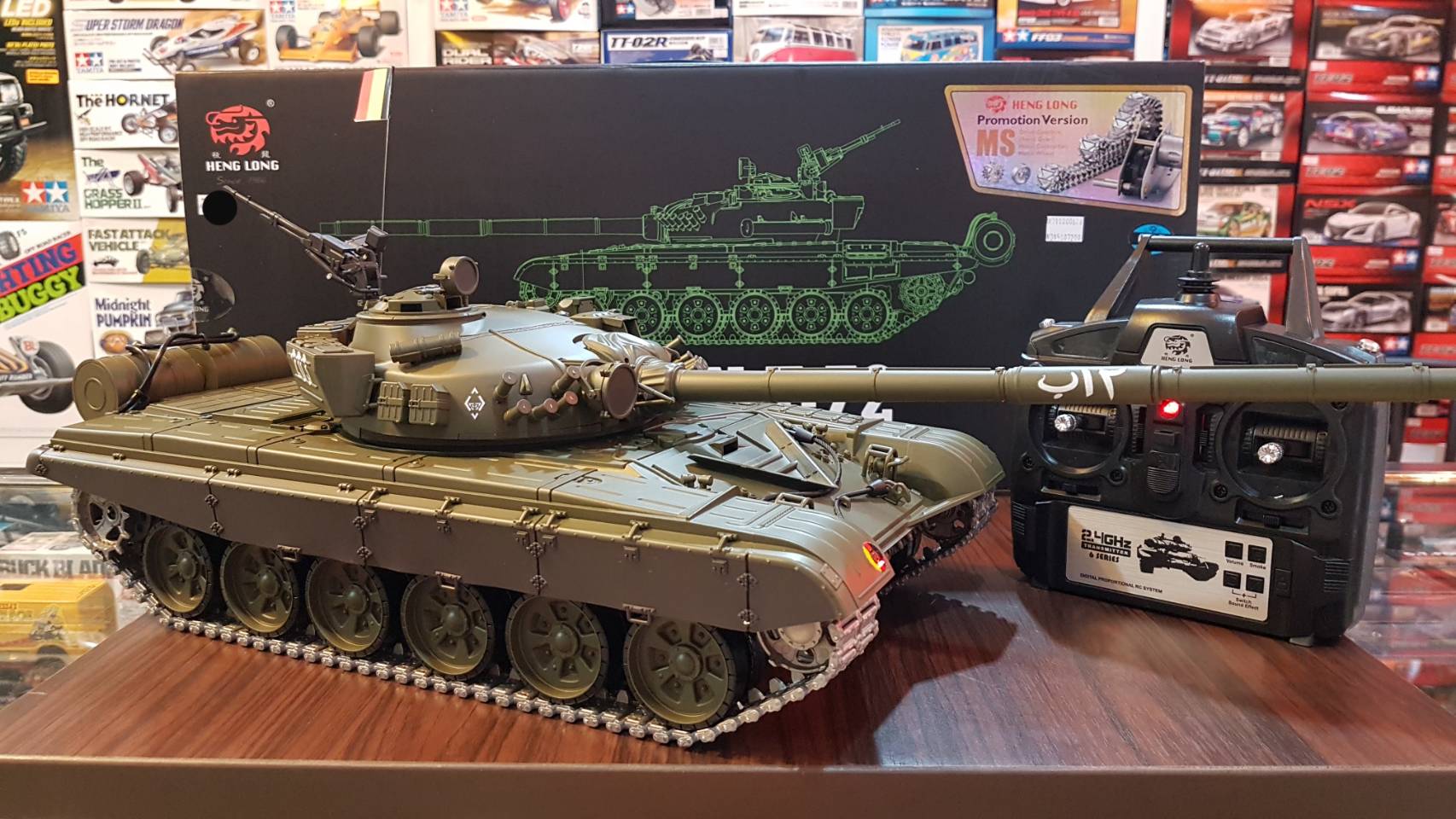 Russian T-72 Main Battle Tank (Metal Version)