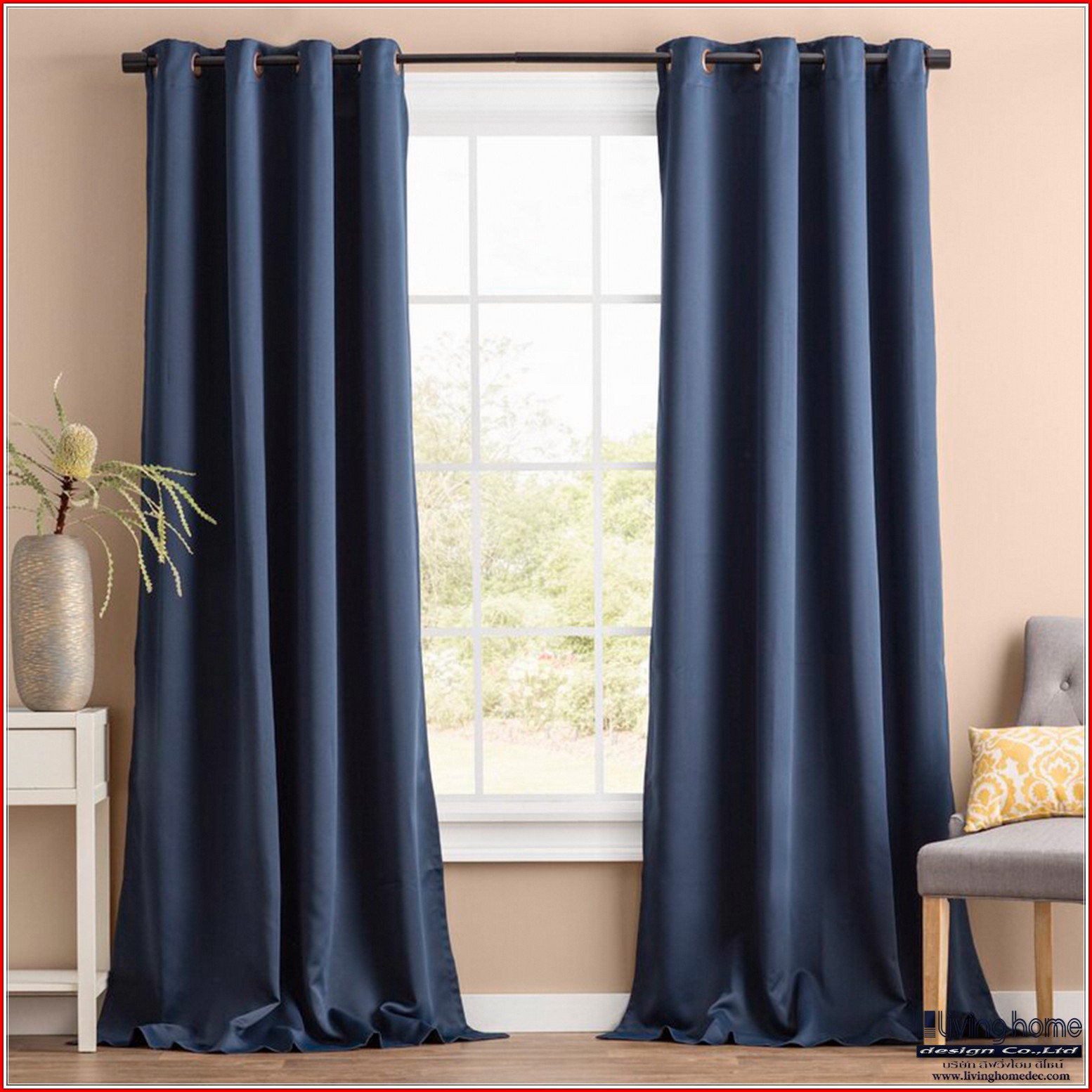 ม่านตอกตาไก่" Grommet Curtains" ผ้าม่าน ม่าน มู่ลี่ มู่ลี่ไม้ ม่านม้วน วอลเปเปอร์ รับติดตั้ง ออกแบบ ราคาถูก ทุกประเภท ทุกรูปแบบ