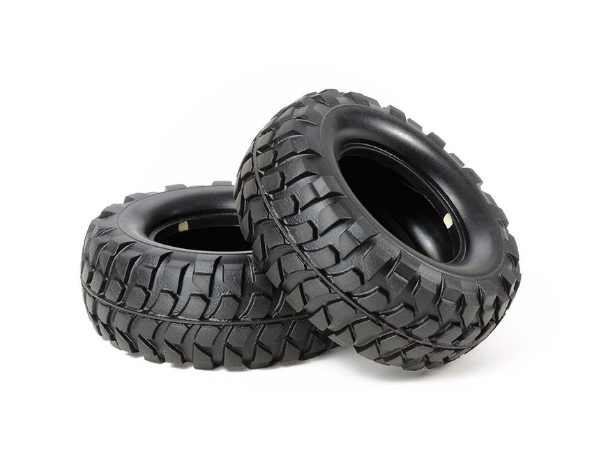 Rock Block Tires (Soft/2pcs.) (CC-01)