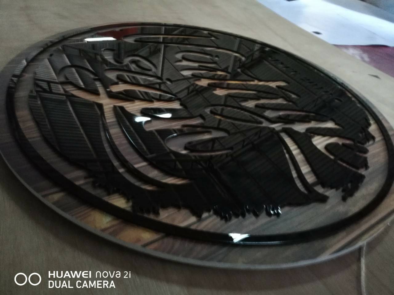 งานป้ายไฟออกหลัง STNT 2010 vintage sign