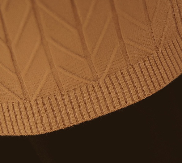 พร้อมส่ง - เสื้อไหมพรม ST113 (สีน้ำตาล)