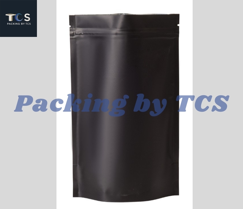 ถุงฟอยล์ซิปตั้งได้ สีด้าน (เมทัลไลท์)