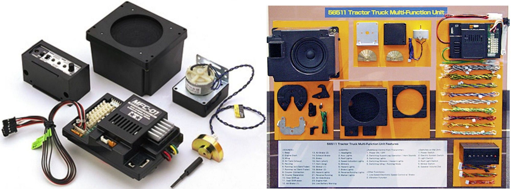 Tractor Truck Multi-Function Control Unit (MFC-01).