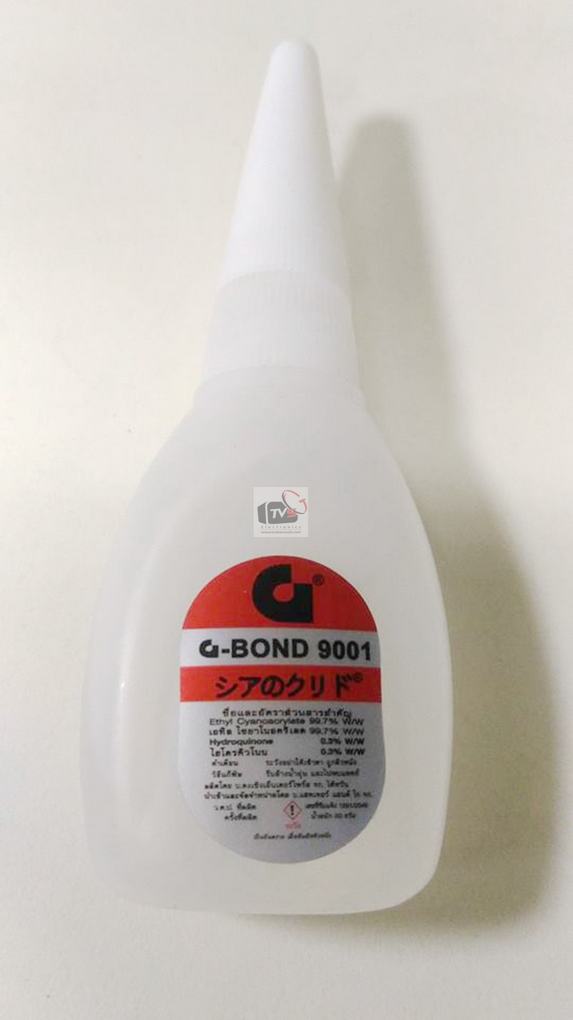 กาวร้อน ตรา G ของแท้ 20 กรัม ติดแน่น แห้งเร็ว - ยกกล่อง 50 หลอด (Made in Taiwan)