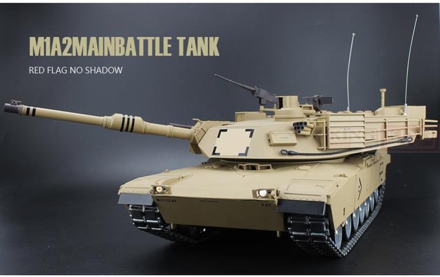 U.S. Main Battle Tank M1A2 Abrams (Metal Version).