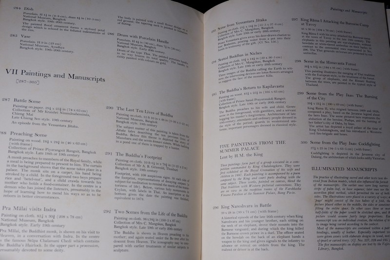 THE ARTS OF THAILAND by The Arts Council of Great Britain 1964