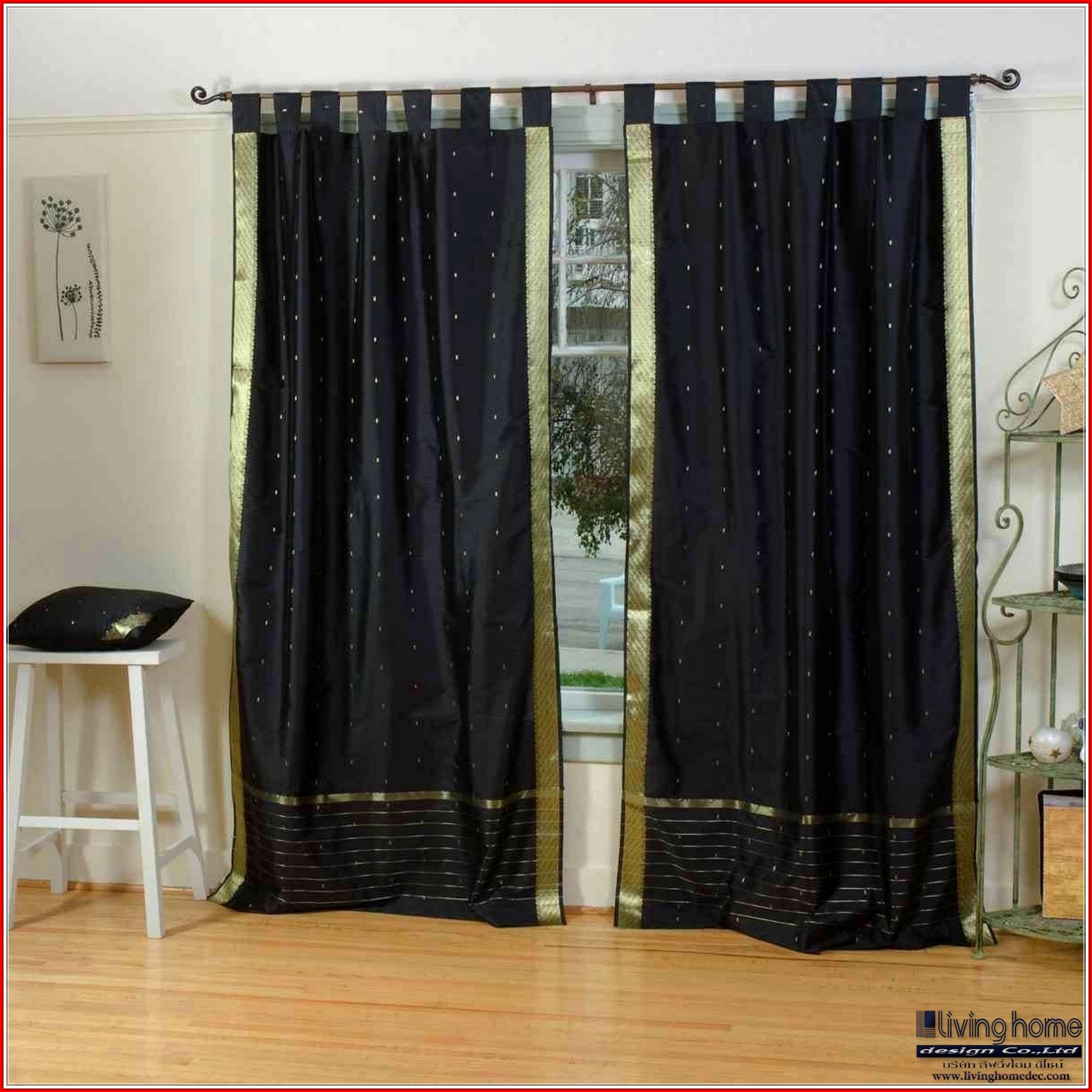 ม่านคอกระเช้า.(Loops Curtains) ผ้าม่าน ม่าน มู่ลี่ มู่ลี่ไม้ ม่านม้วน วอลเปเปอร์ รับติดตั้ง ออกแบบ ราคาถูก ทุกประเภท ทุกรูปแบบ