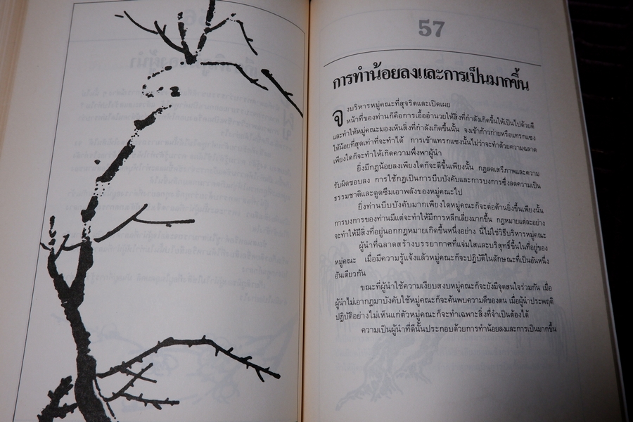 การบริหารงานเเบบเต๋า โดย บุญมาก พรหมพ้วย สมภพ โรจนพันธ์ ปี 2525 หนา 176 หน้า