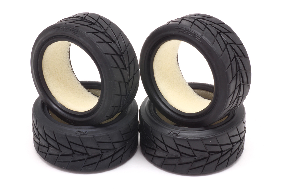 26mm Radial Tires w/Spong Inner (4pcs).