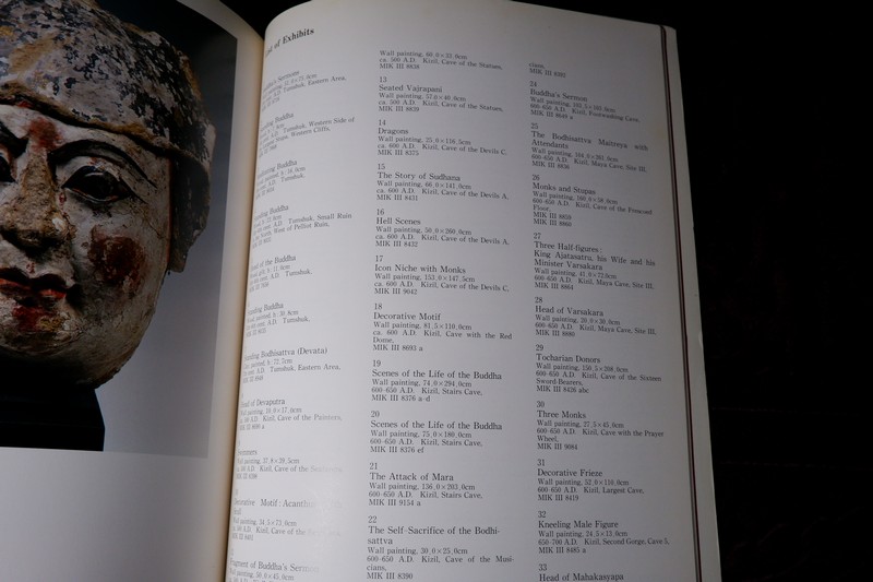 Central Asian Art from the Museum of Indian Art, Berlin, SMPK (support by Germany .sponsor by Toyota Motor) พิมพ์ปี 1991