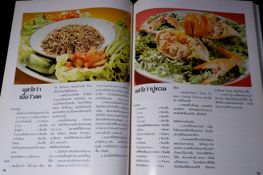 ตำรับอาหาร ชุดที่ 1 โดย อ.จรรยา สุบรรณ์ หนา 192 หน้า