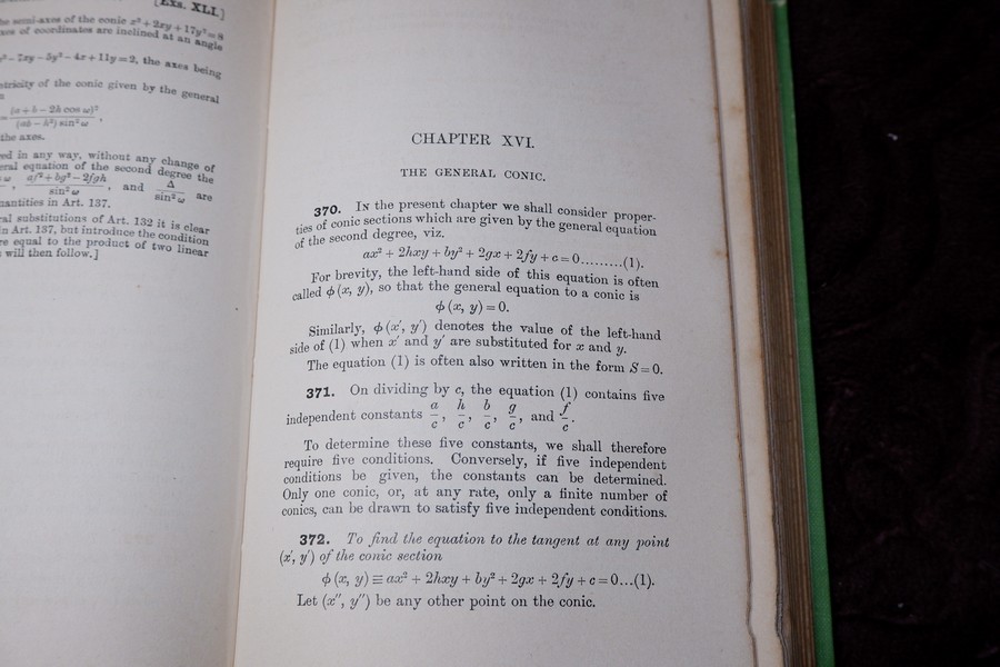 The Element of Coordinate Geometry by Macmillan and Co ., Limited ปี 1955