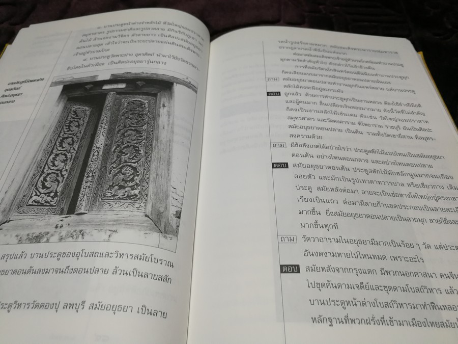 ถาม-ตอบ ศิลปะไทย โดย น.ณ ปากน้ำ (สนพ.สารคดี) หนา 343 หน้า พิมพ์ปี 2540