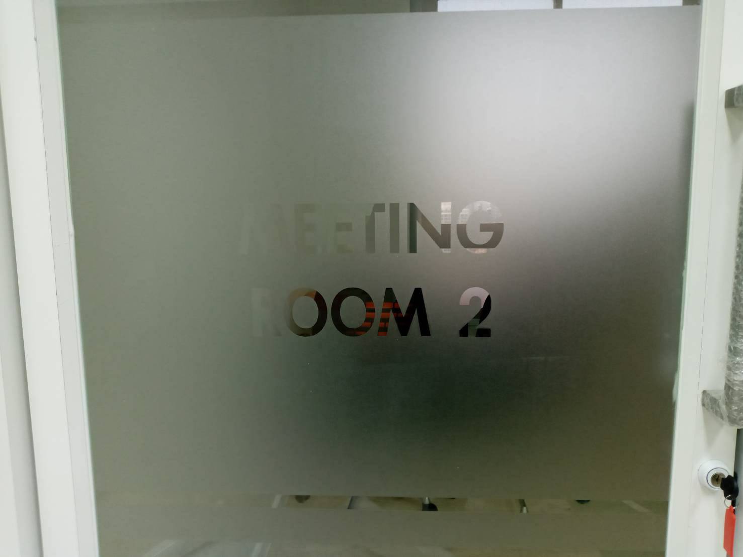 รับงานติดสติกเกอร์ฝ้าทุกชนิด #ฝ้าติดกระจกสำนักงาน