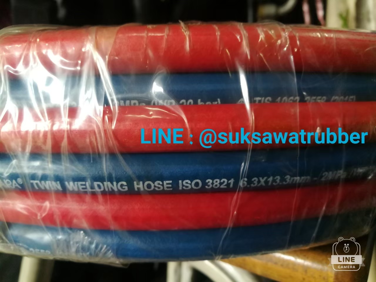 สายเชื่อมคู่ TWIN WELDING HOSE