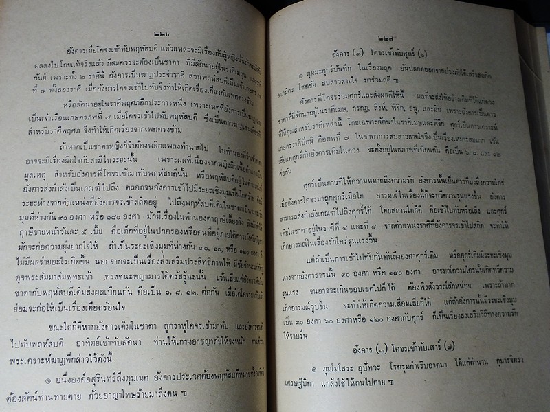 โหราศาสตร์ปริทรรศน์ ภาค 2 ครหวินิจฉัย โดย อ.เทพย์ สาริกบุตร ปกแข็ง 475 หน้า ปี 2511