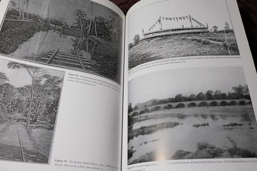 The Railway Atlas of Thailand Laos and Cambodia by B.R.Whyte พิมพ์ปี 2010