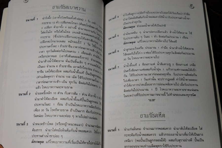 ตู้ยาเเผนโบราณ หนา 176 หน้า (เล่มเล็ก)
