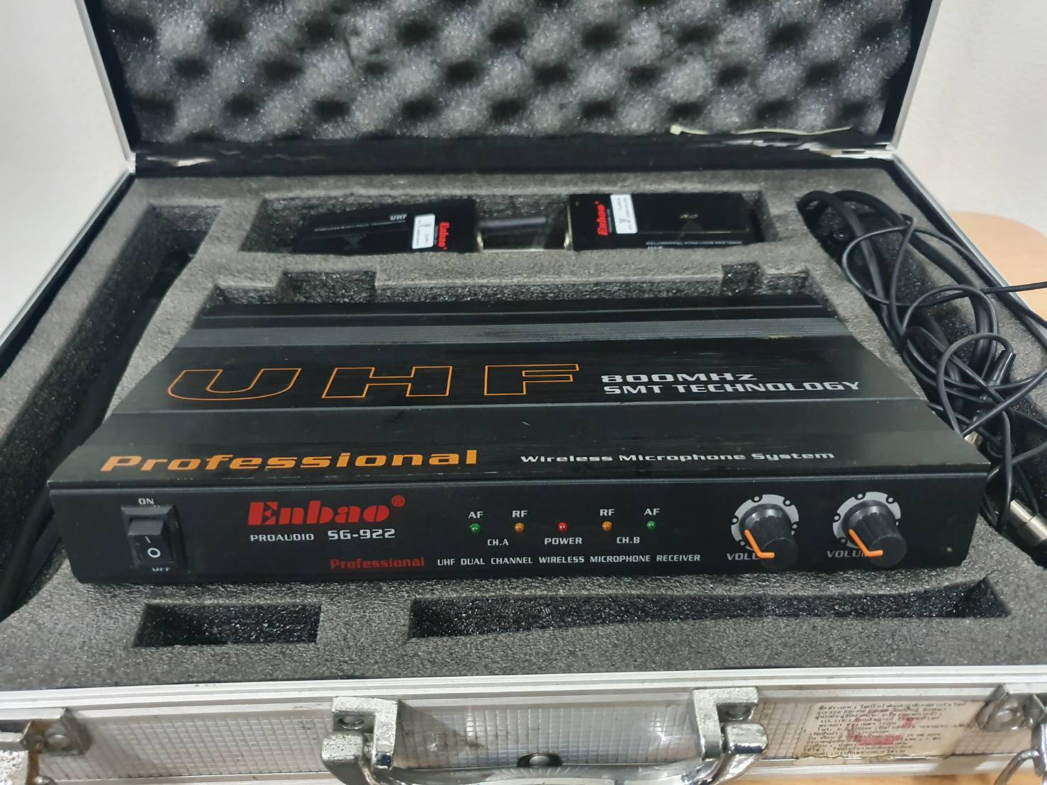ENBAO SG922 ไมค์เหน็บคู่ คลื่นUHF มือสอง