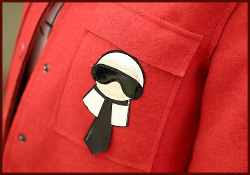 พรีออเดอร์ - เสื้อแจ็คเก็ต Pre - CT667 (สีแดง)