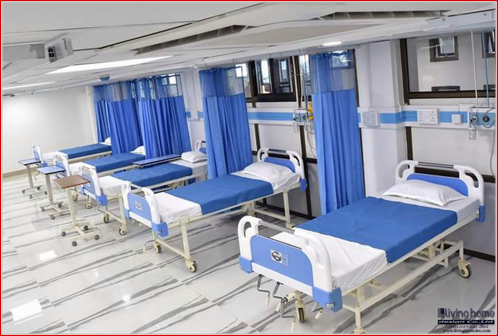 ม่านโรงพยาบาล.(Hospital Curtains) ผ้าม่าน ม่าน มู่ลี่ มู่ลี่ไม้ ม่านม้วน วอลเปเปอร์ รับติดตั้ง ออกแบบ ราคาถูก ทุกประเภท ทุกรูปแบบ