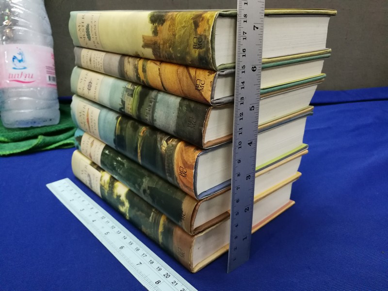 ชุด E.M.FORSTER : MAURICE , A PASSAGE TO INDIA , A ROOM WITH A VIEW , HOWARDS END , WHERE ANGLES FEAR TO TREAD , THE LONGEST JOURNEY รวม 6 เล่ม พิมพ์ปี 1995