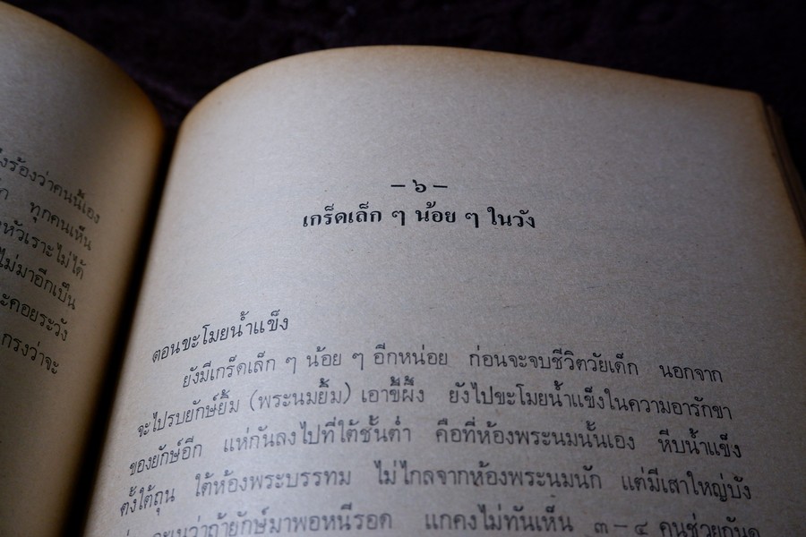ชีวิตในวัง สมัยพระจุลจอมเกล้าเจ้าอยู่หัว ของ หม่อมศรีกฤดากร ณ อยุธยา โดย มูลนิธิจิมทอมป์สัน ปี 2521