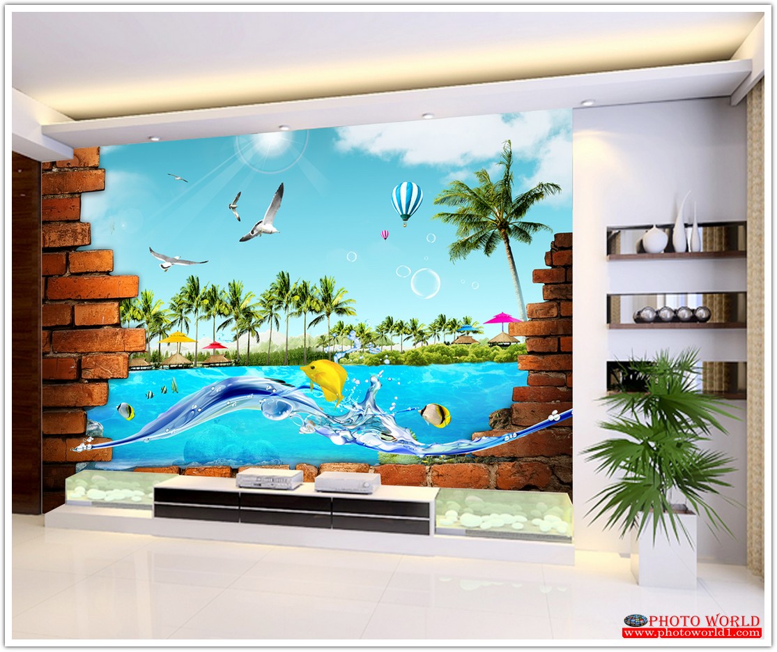 วอลเปเปอร์รูปภาพติดผนังสั่งทำ มีภาพให้เลือกกว่า 50,000 ภาพ ออกแบบกราฟฟิค หรือ รูปภาพตามที่ท่านกำหนด ในสไตล์ท่านเอง "custom made"