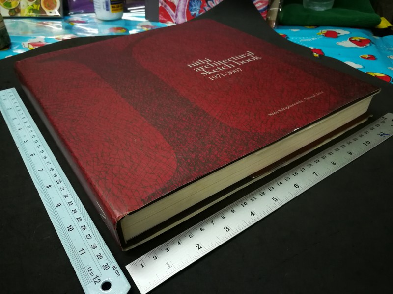nithi architectural sketch book 1971-2007 by nithi sthapitanonda ปกแข็ง ปี 2007