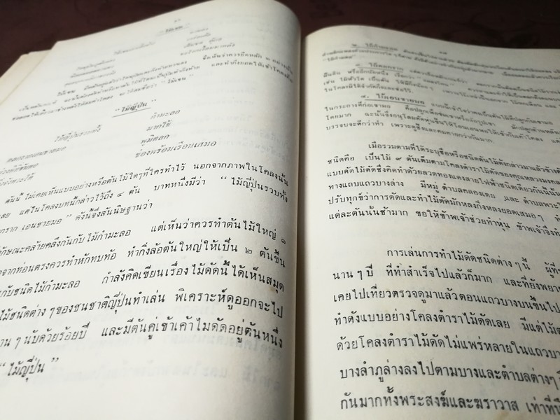 ตำราไม้ดัด เเละ ก่อเขามอ (อนุสรณ์ พระยาปริมาณสินสมรรถ จีบ โชติศาลิกร) ((สอบถาม))