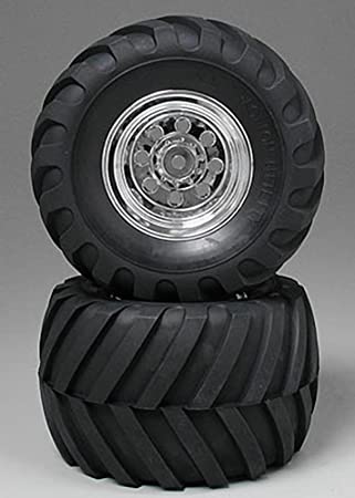 V-Tread Tire w/Chrome Wheel (2 Pcs.)