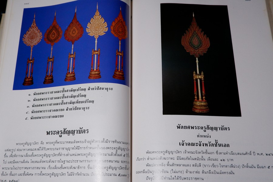 ประวัติ สมณศักดิ์ และ พัดยศ โดย วิเชียร อากาศฤกษ์—สุนทร สุภูตะโยธิน ปกแข็ง ปี 2528