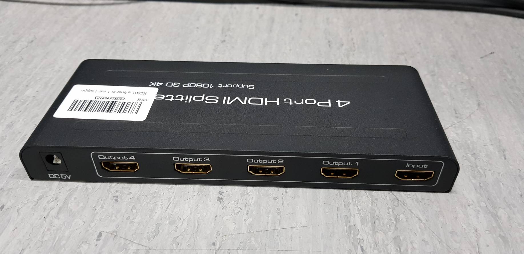 HDMI splitter in 1 out 4 suppo