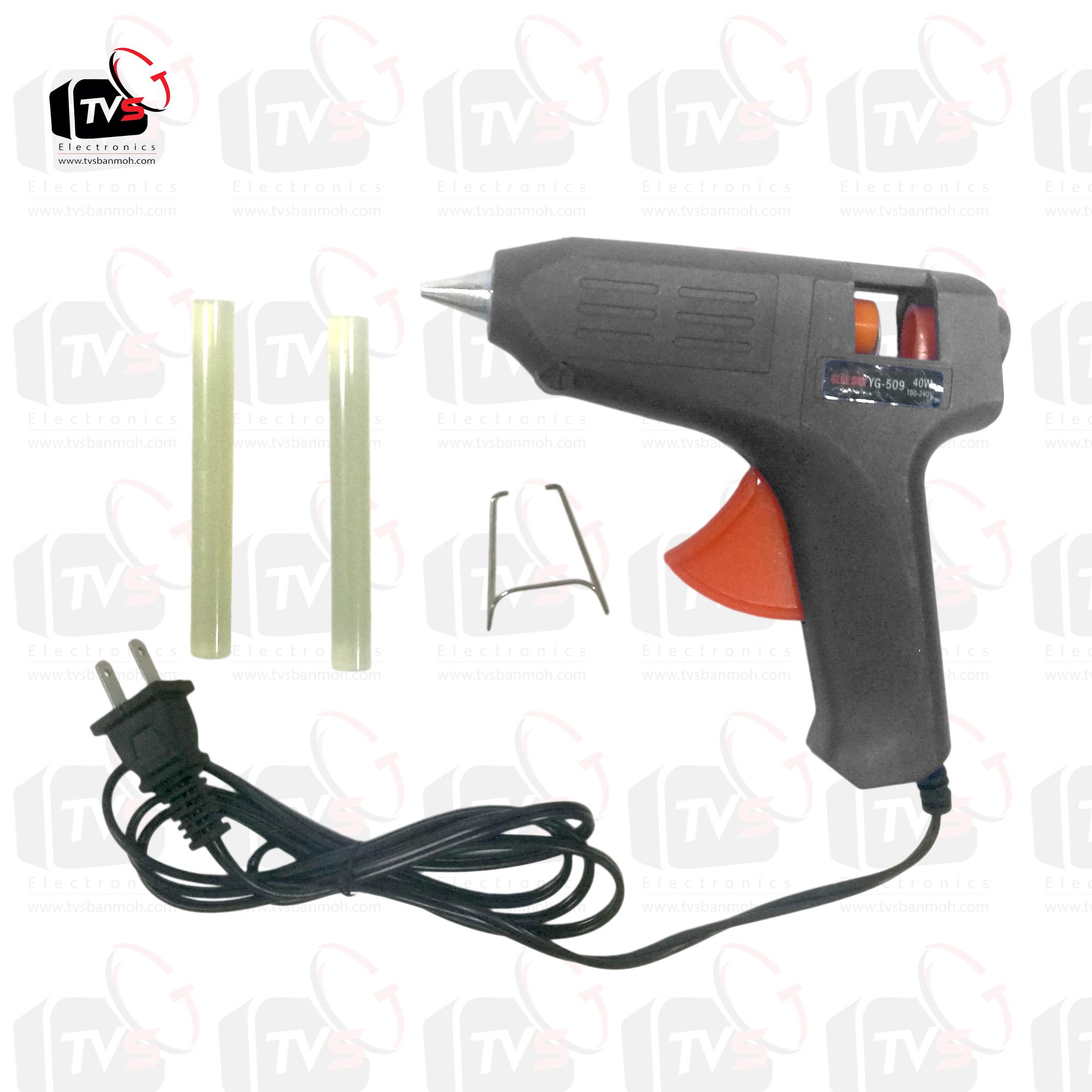 YUGO YG-59N ปืนยิงกาว ใช้กับกาวแท่งขนาดเส้นผ่าศูนย์กลาง 11mm 40W ด้ามสีดำ