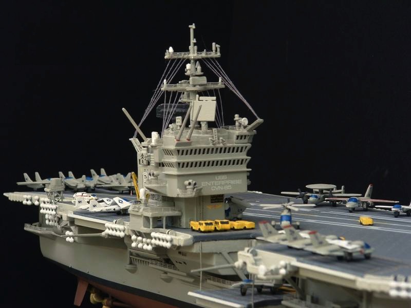U.S.Aircraft Carrier CVN65 ENTERPRISE.