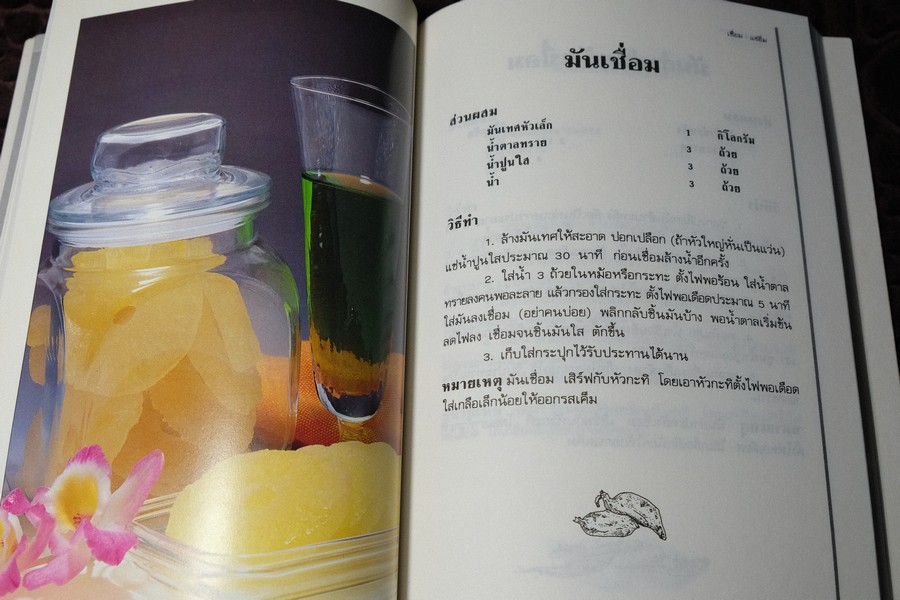 การถนอมอาหาร หนา 160 หน้า ปี 2535 (เล่มเล็ก)