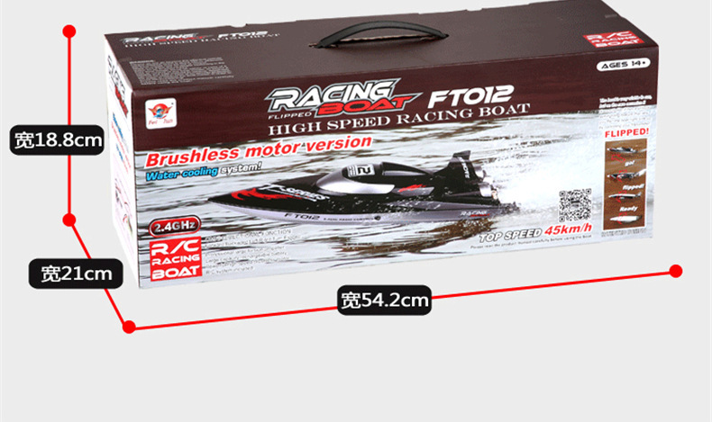Racing Flipped Boat FT012