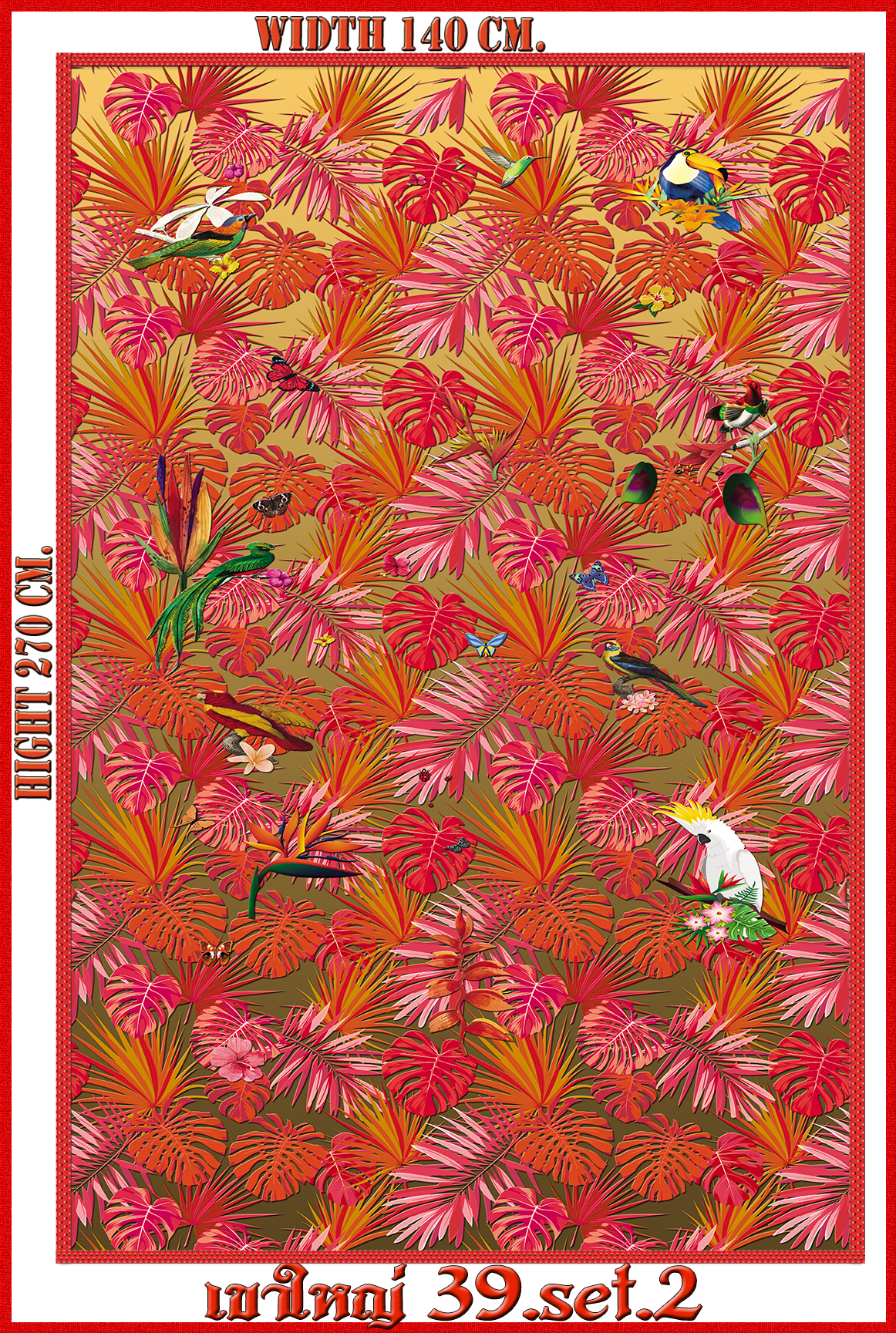 วอลเปเปอร์รูปภาพติดผนังสั่งทำ เขาใหญ่ 39(ลายเล็ก) มีภาพให้เลือกกว่า 50,000 ภาพ ออกแบบกราฟฟิค หรือ รูปภาพตามที่ท่านกำหนด ในสไตล์ท่านเอง "custom made"