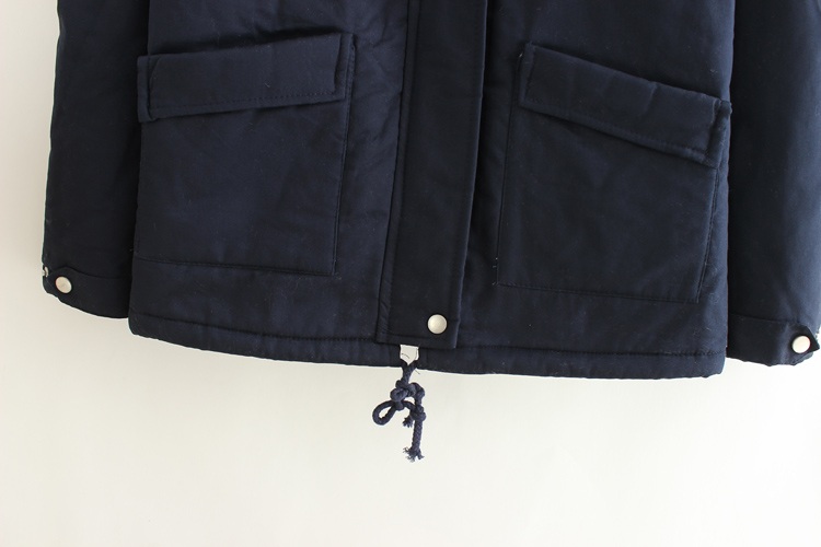 พรีออเดอร์ - เสื้อโค้ทกันหนาวด้านในบุขนหนานุ่ม Pre - CT730 (สีกรม)