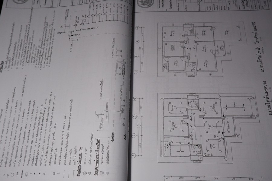 เเบบบ้านเพื่อประชาชน เล่ม 4 บ้านครอบครัวไทยเป็นสุข (บ้านในเมือง) โดย กรมโยธาธิการ พิมพ์ปี 2546 (สอบถาม)