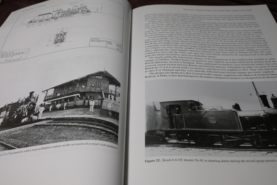 The Railways of Thailand by R.Ramaer พิมพ์ปี 2009