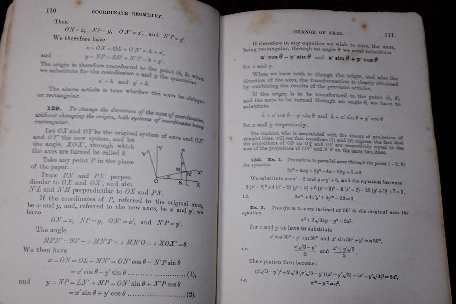 The Element of Coordinate Geometry by Macmillan and Co ., Limited ปี 1955