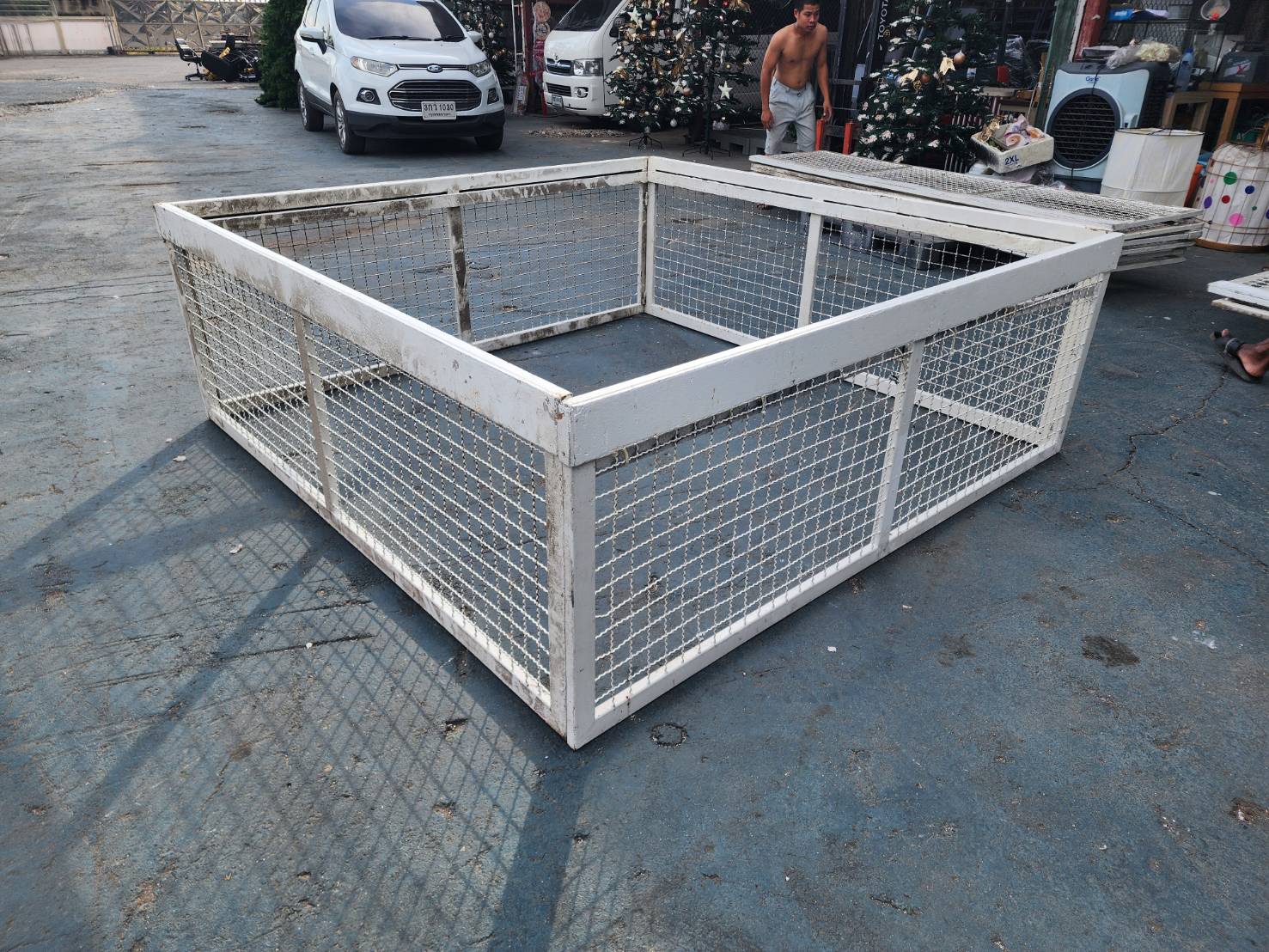 กรงสัตร์เลียง คอกอเนกประสงค์ ขนาด 200x200x70cm มือสอง