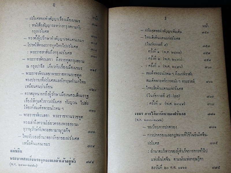 ประวัติศาสตร์ ไทย ขอม เขมร โดย ทวิช สุภาภรณ์ ปกแข็ง 912 หน้า ปี 2508