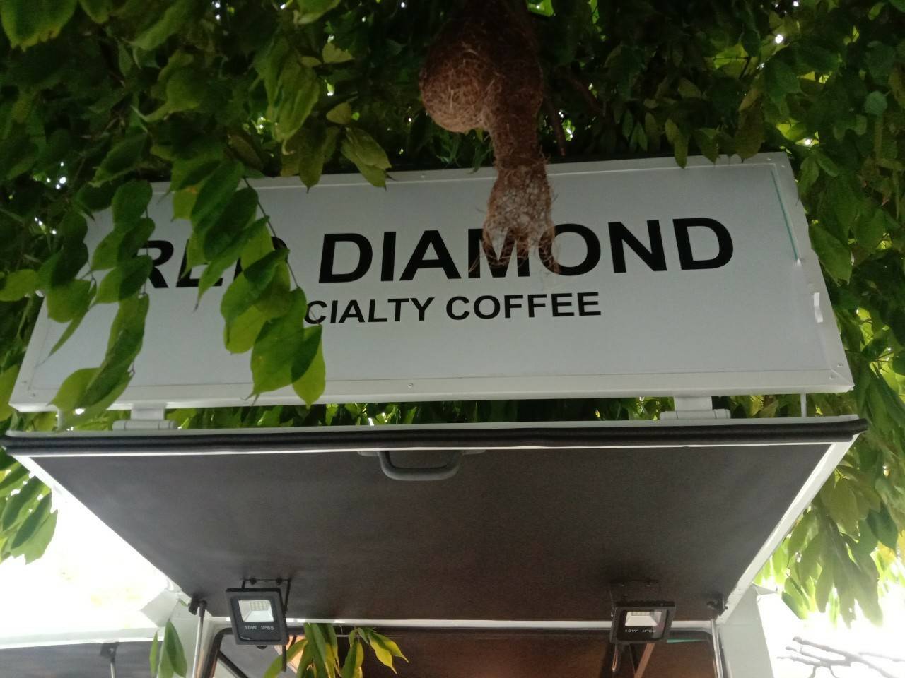 ป้ายสติกเกอร์ติดรถยนต์ RED DIAMOND SPECIALTY COFFEE