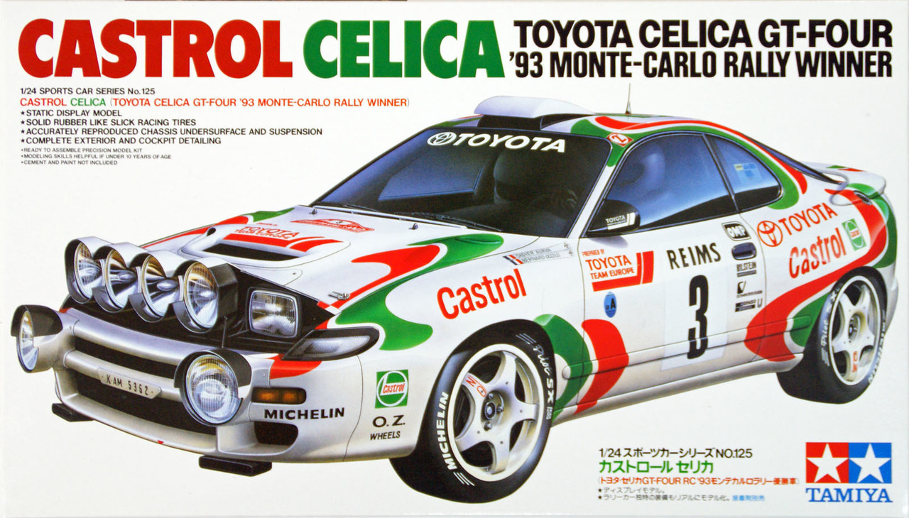 Castrol Celica (Toyota Celica GT-Four '93 Monte-Carlo Rally Winner).