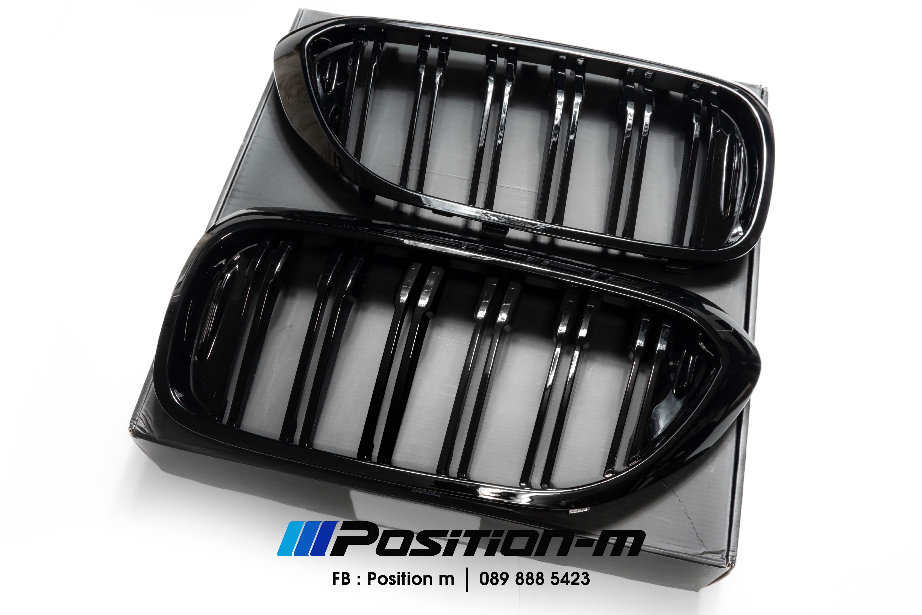 กระจัง G30 ซี่คู่ Black Color